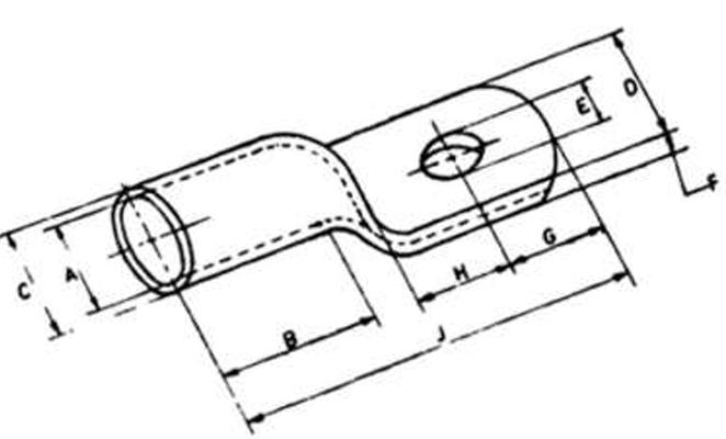 Compression aluminum lug examples